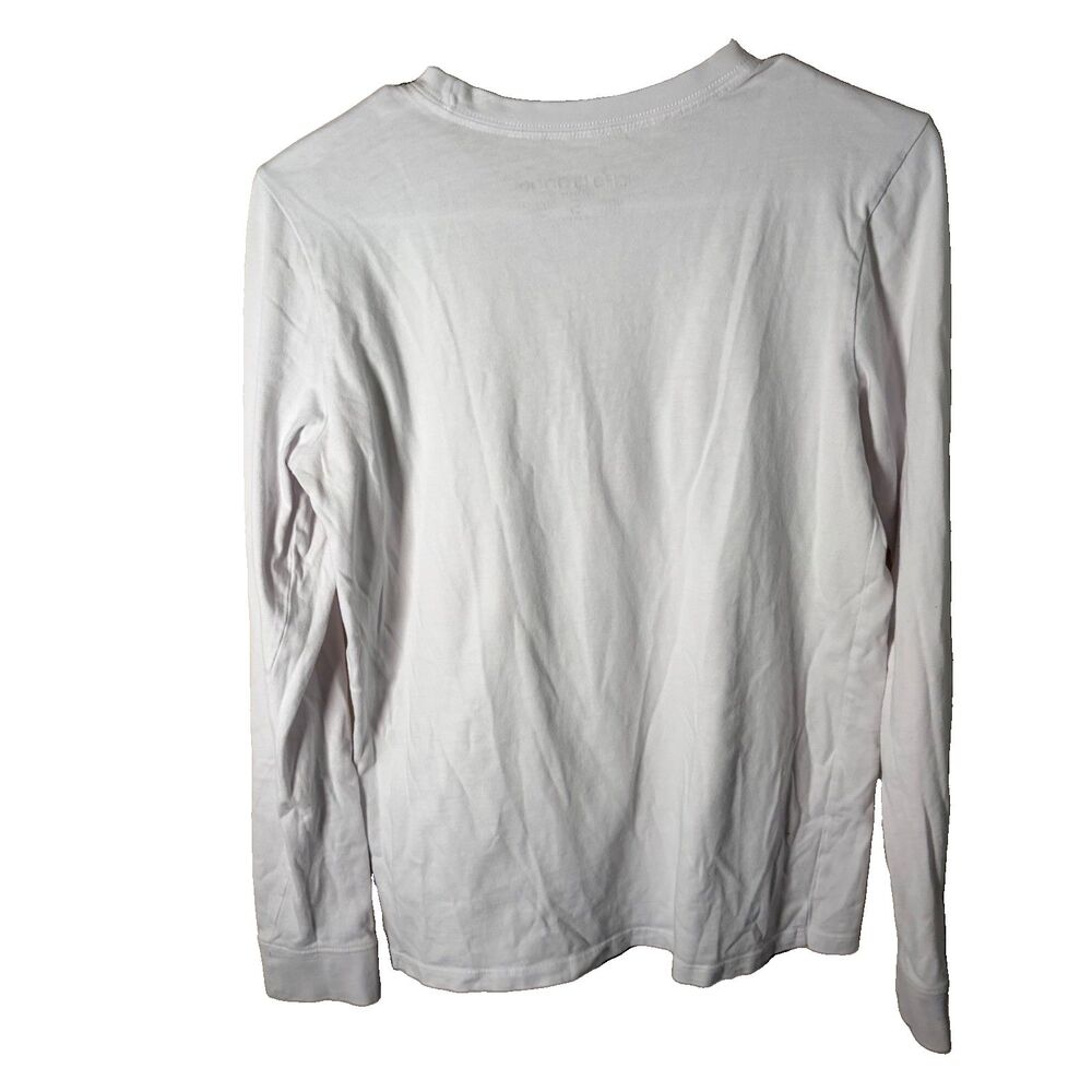 Life is Good T-Shirt Women's Small Crusher Snow Watercolor Long Sleeve Crew Neck - Picture 2 of 8